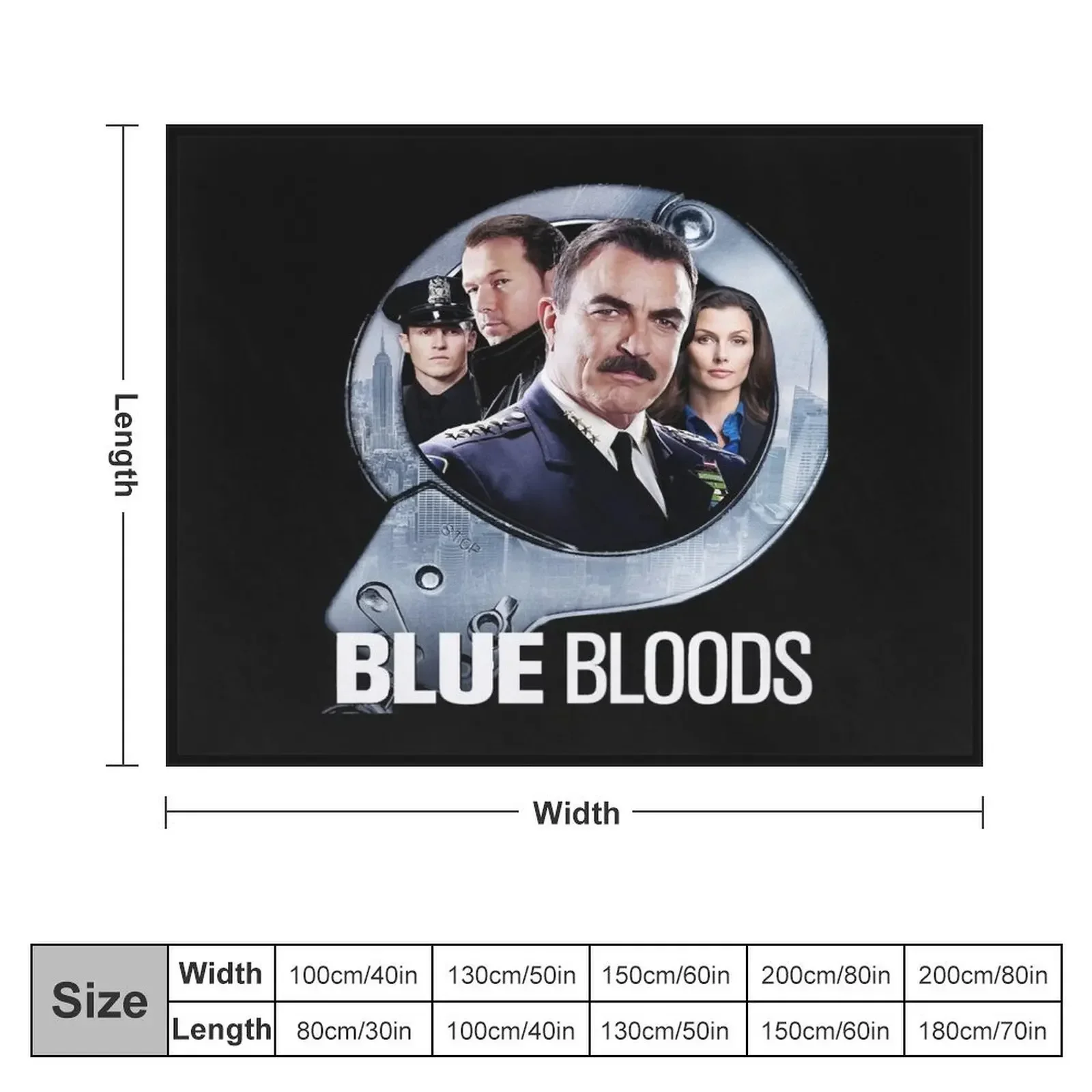 Blue bloods active Throw Blanket Kid'S Summer Beddings Soft Blankets