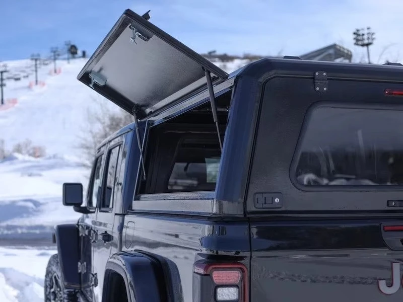 Aluminum Alloy Pickup Truck Bed Hardtop Topper Canopy