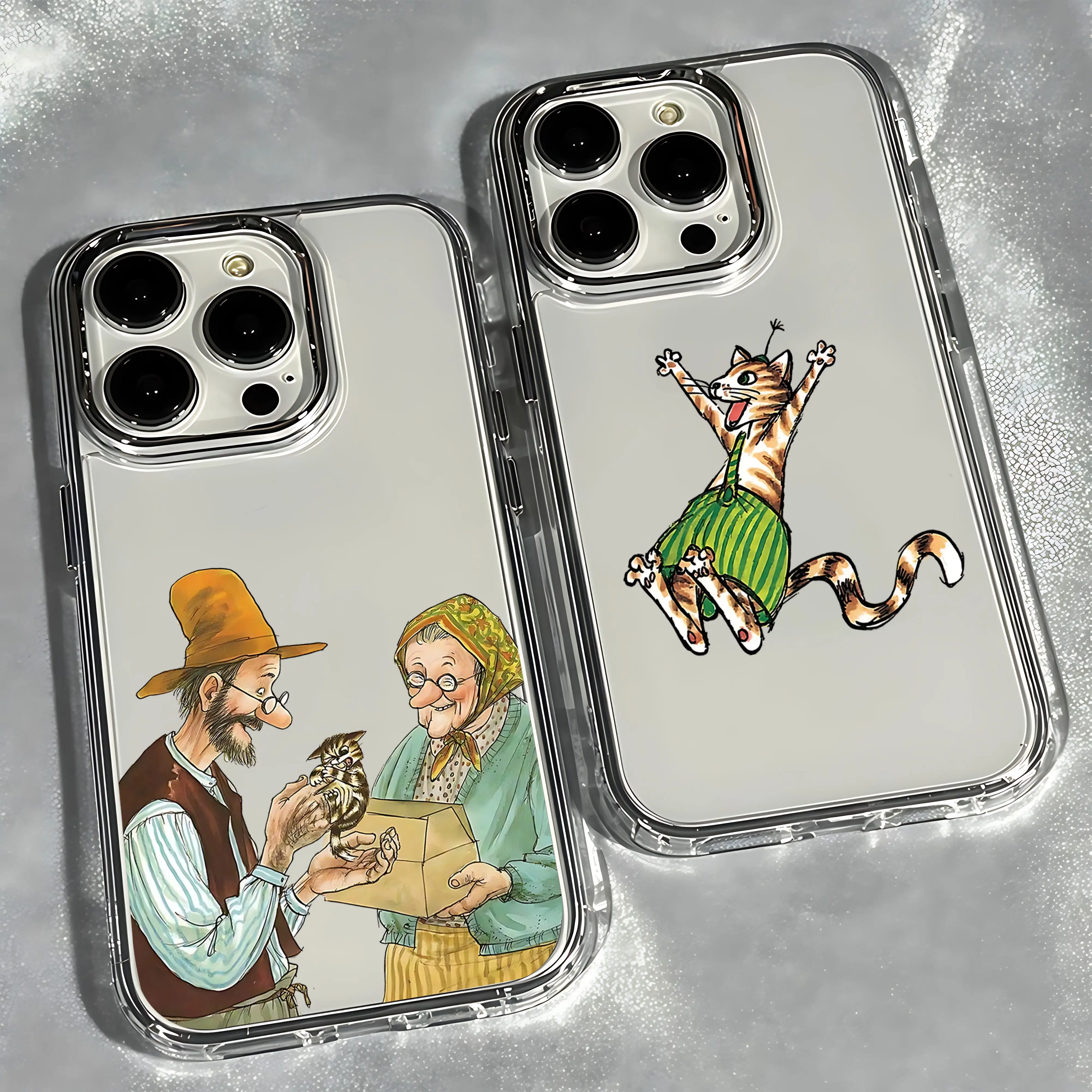 Pettson Findus Phone Case for Samsung Galaxy A57 A56 A36 A26 A06 A55 A35 A16 A54 A34 A25 A24 A15 A14 A05S A05 A73 A53 A33 4G 5G