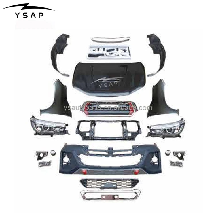 

New Design 2004-2015 Hilux Vigo Facelift to 2020 Rocco trd Body Kit