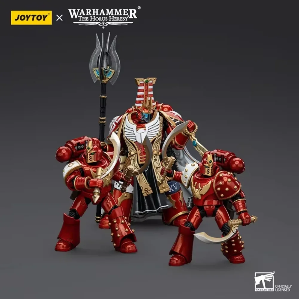 W MAGAZYNIE] JOYTOY Figurki akcji 1/18 Warhammer 30K Tysiąc Synów Khenetai Okultystyczna Cabal Khenetai Blademaster Blade Anime Zabawka Prezent