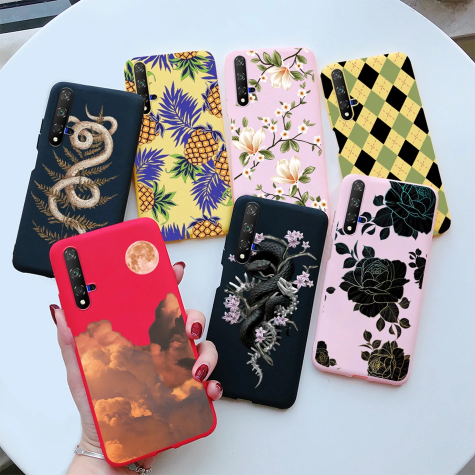 For Huawei Nova 5T Case Nova5T Phone Cover Soft TPU Cool Dragon Snake Funda For Huawei Nova 5T 5 T YAL-L21 YAL-L61 YAL-L71 Capa