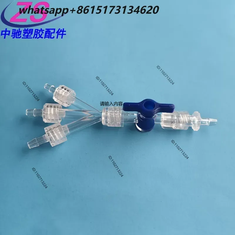 1pcs Y Type 3 Way Control Valve with Switch Shunt One to Three Pagoda Interface Multi Way Controllable Directional Valve