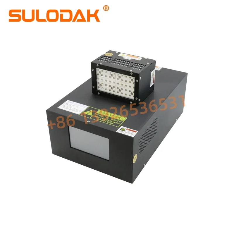 Fan Cooled Uv Led Curing System 365nm Uv Led Lamp Touch Screen UV Glue Curing Machine