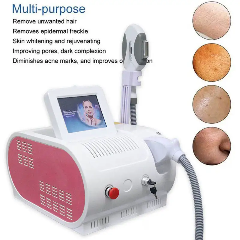 Opt Ipl hair removal machine portable Nd Yag laser tattoo removal 2024 Opt beauty equipment