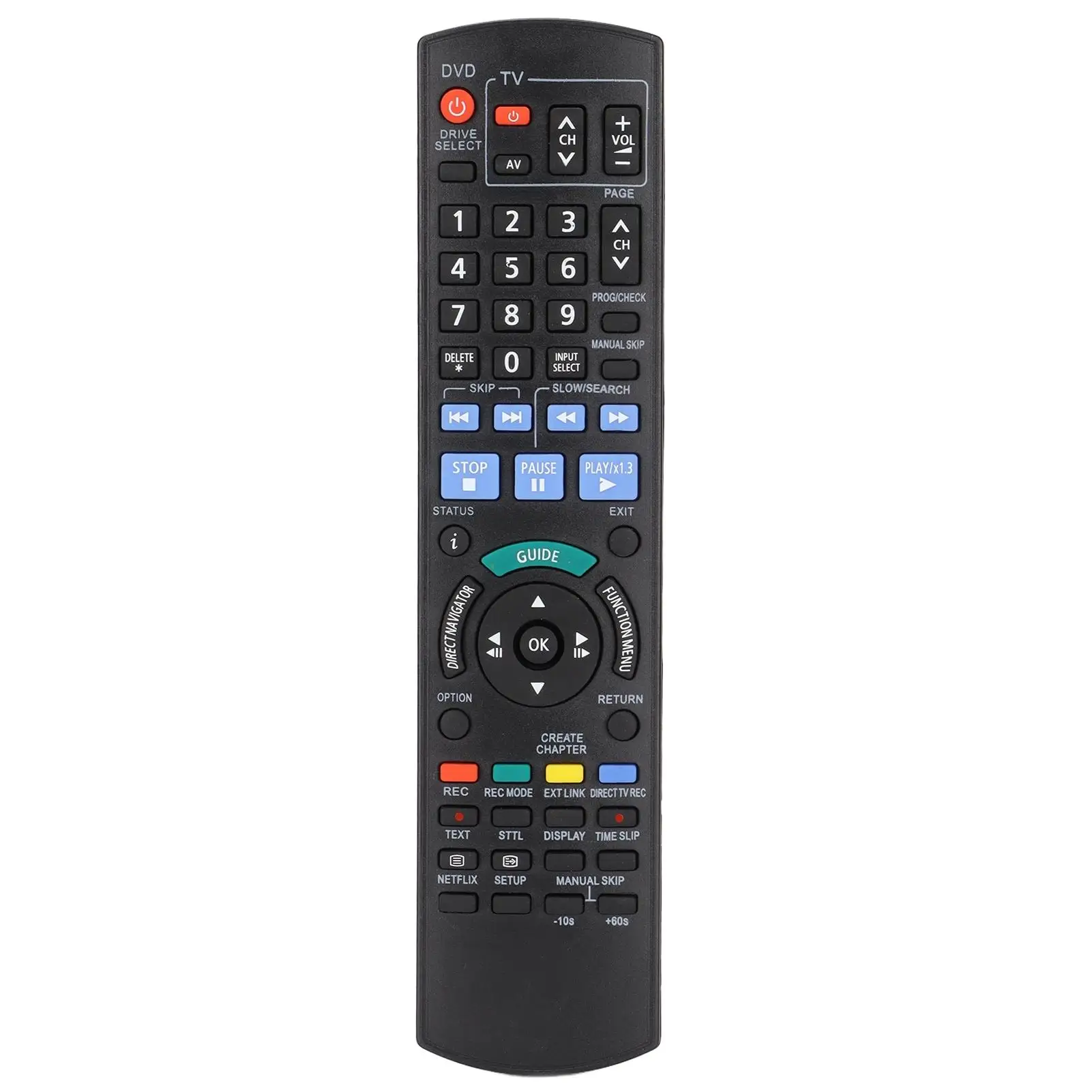 Universal Remote Control for bwt720 BWT835 BWT730 BWT820 DVD Player - Replacement TV Remote