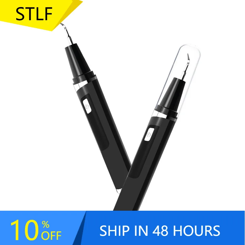 

STLF portable Electric ultrasonic teeth scaler Whitening Oral cleaner 3 Level high resolution with App