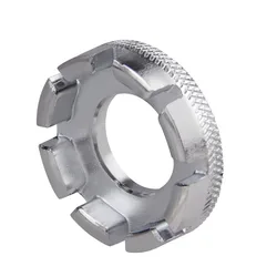 จักรยานเสือภูเขาถนน Spoke ประแจปรับจักรยาน Truing เครื่องมือ 6 in 1 หลายช่องจักรยานล้อซ่อมเครื่องมือ