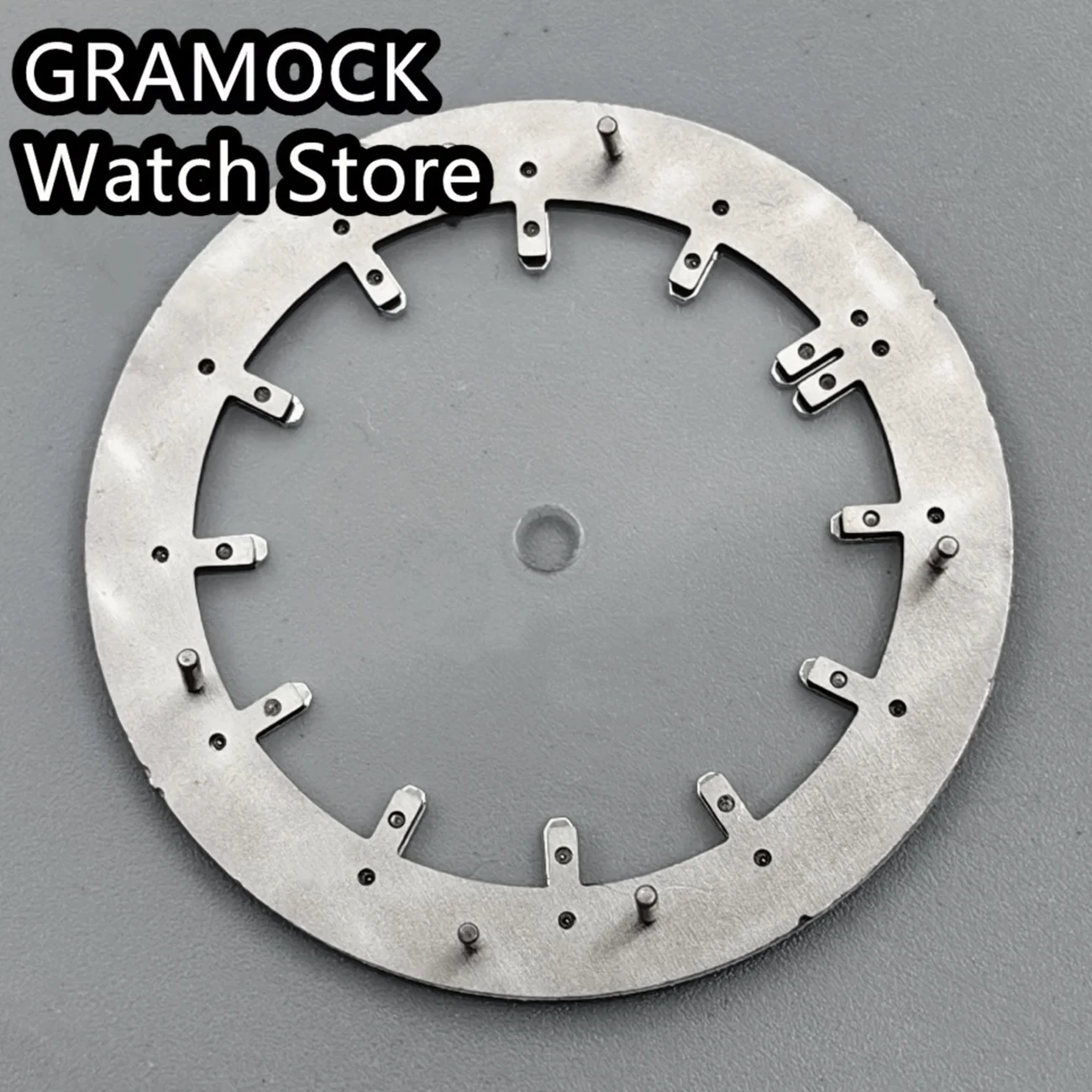 29mm Black White Blue Green Pink Transparent Watch Dial Face Skeleton Dial For NH35 NH36 NH38 NH70 NH72 NH71Movement Watch Parts view 4