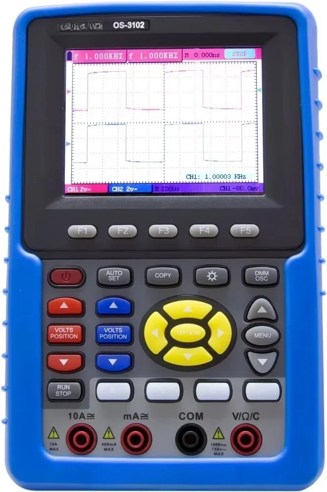 OS-3102  100MHz Digital USB Storage Handheld Oscilloscope Digital