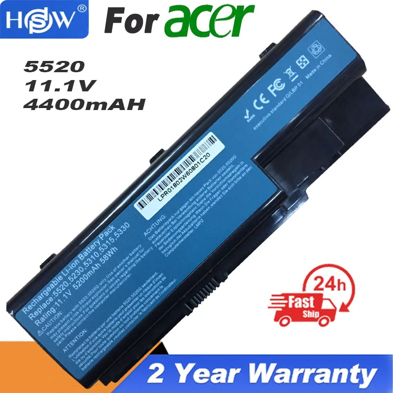 Laptop Battery For Acer Aspire 6920G 6930 7220 7530G 7540 7720G 7720Z 7730Z 7738 7740G 5300 5720G 5730