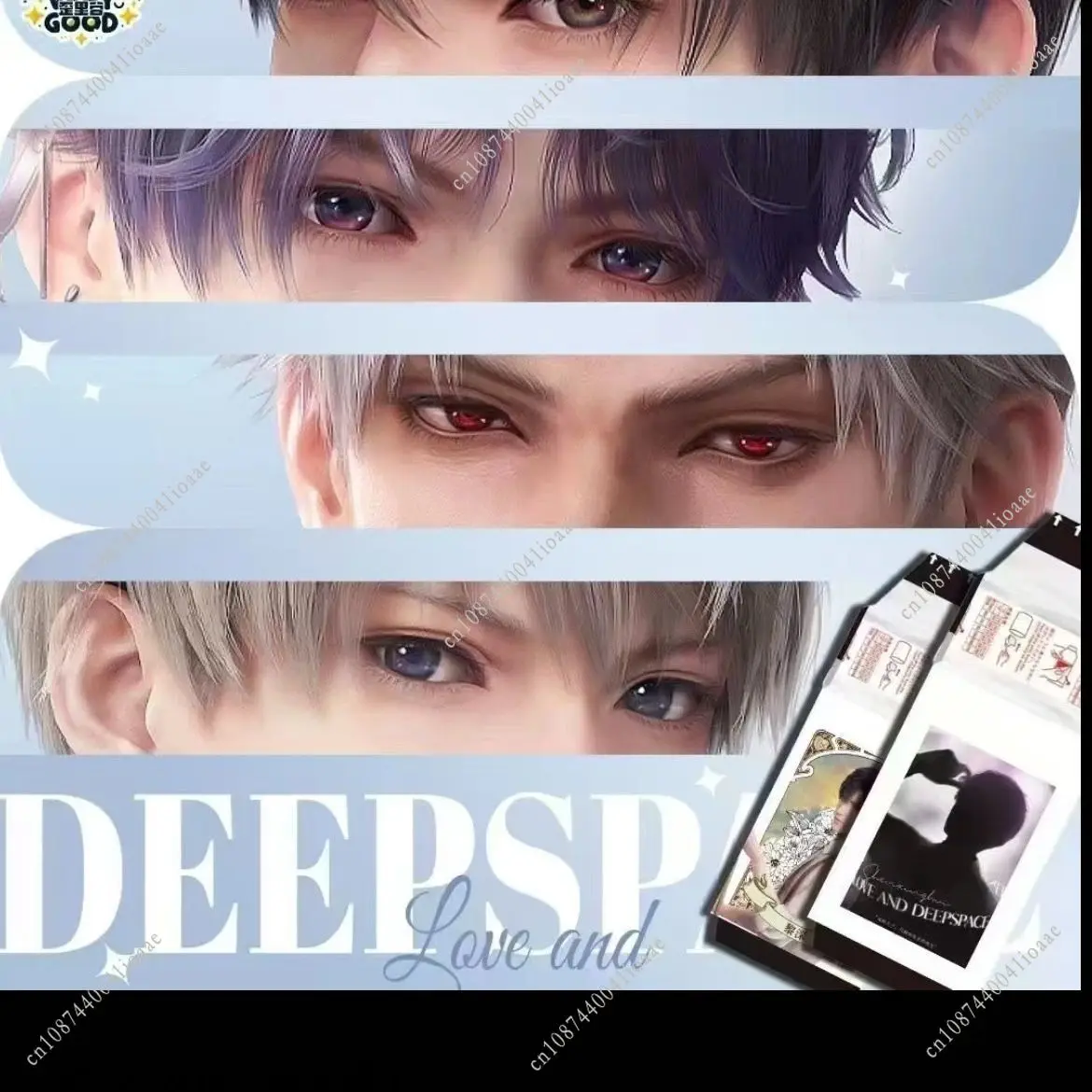 3/9 fogli Love and Deepspace Sylus Xavier Rafayel Zayne Blind Box Surprise Strappo Photo Polaroid Collezione di carte Regali per i fan