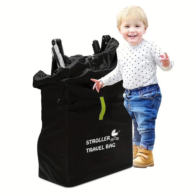 Extra Large Stroller Cover，Pram Travel Dust Bag with Shoulder Belt – Universal Organizer for Baby Pram and Kindergarten Cart