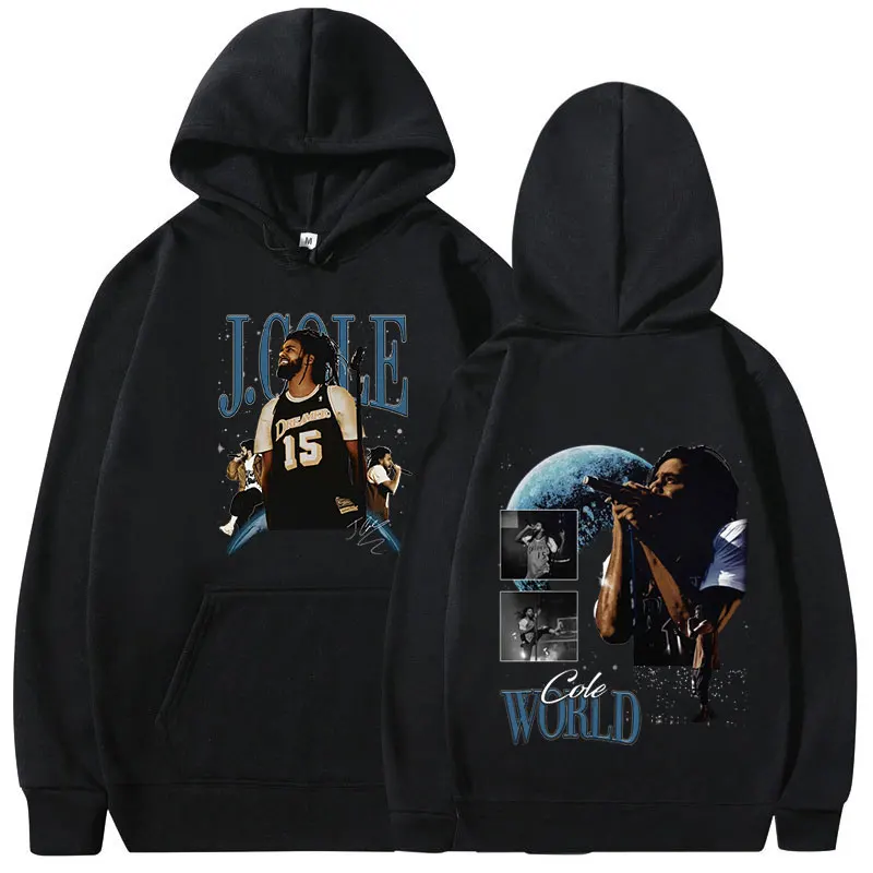 

Rapper J Cole World Graphic Hoodies Men Fashion Vintage Oversized Long Sleeve Sweatshirts Casual Hip Hop Pullovers Streetwear