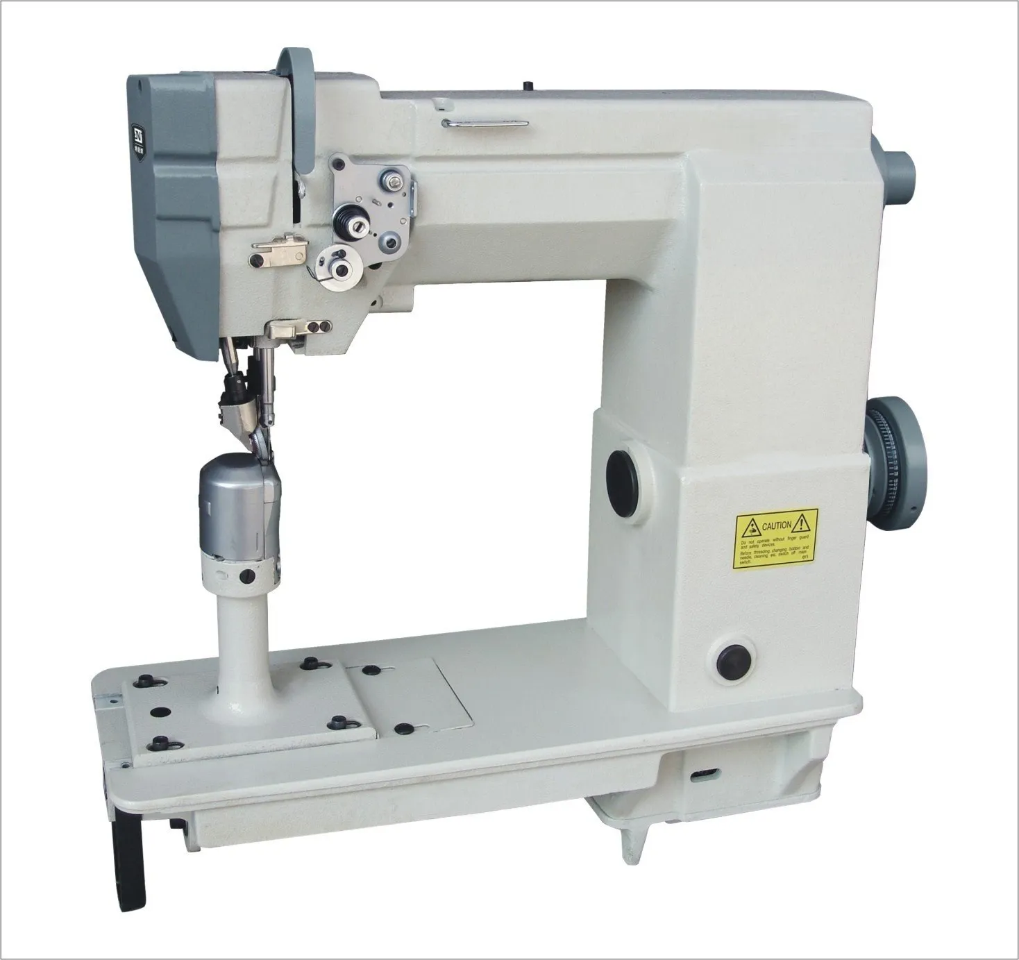 

Single Needle Slim High Post Bed Industrial Sewing Machine Boots Handbag Lockstitch Sewing Machine