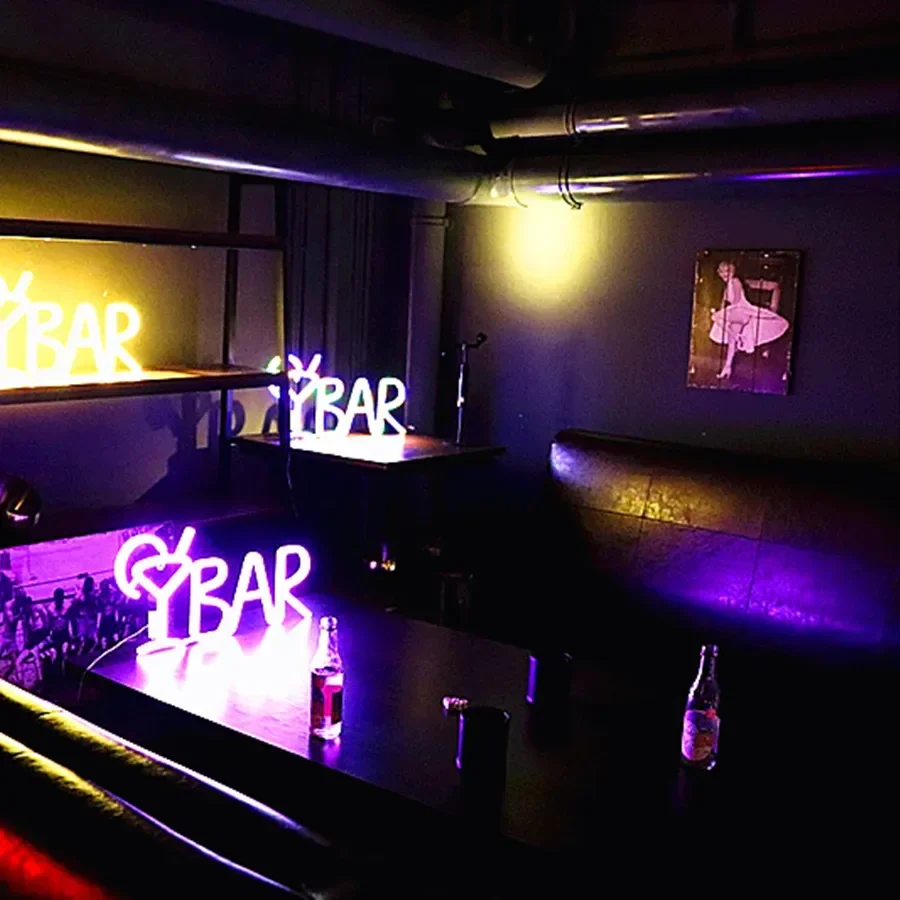 Colorful LED BAR Neon Sign Light Juice Letter Party Neon Lamp with Remote Control Wall Hanging for KTV Shop Home Art Desk Decor view 2