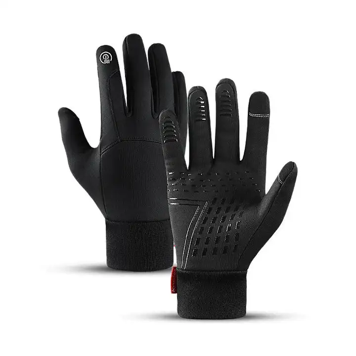 

Winter Men Women Gloves Touch Cold Waterproof Motorcycle Cycle Gloves Male Outdoor Sports Warm Thermal Fleece Running Ski Gloves