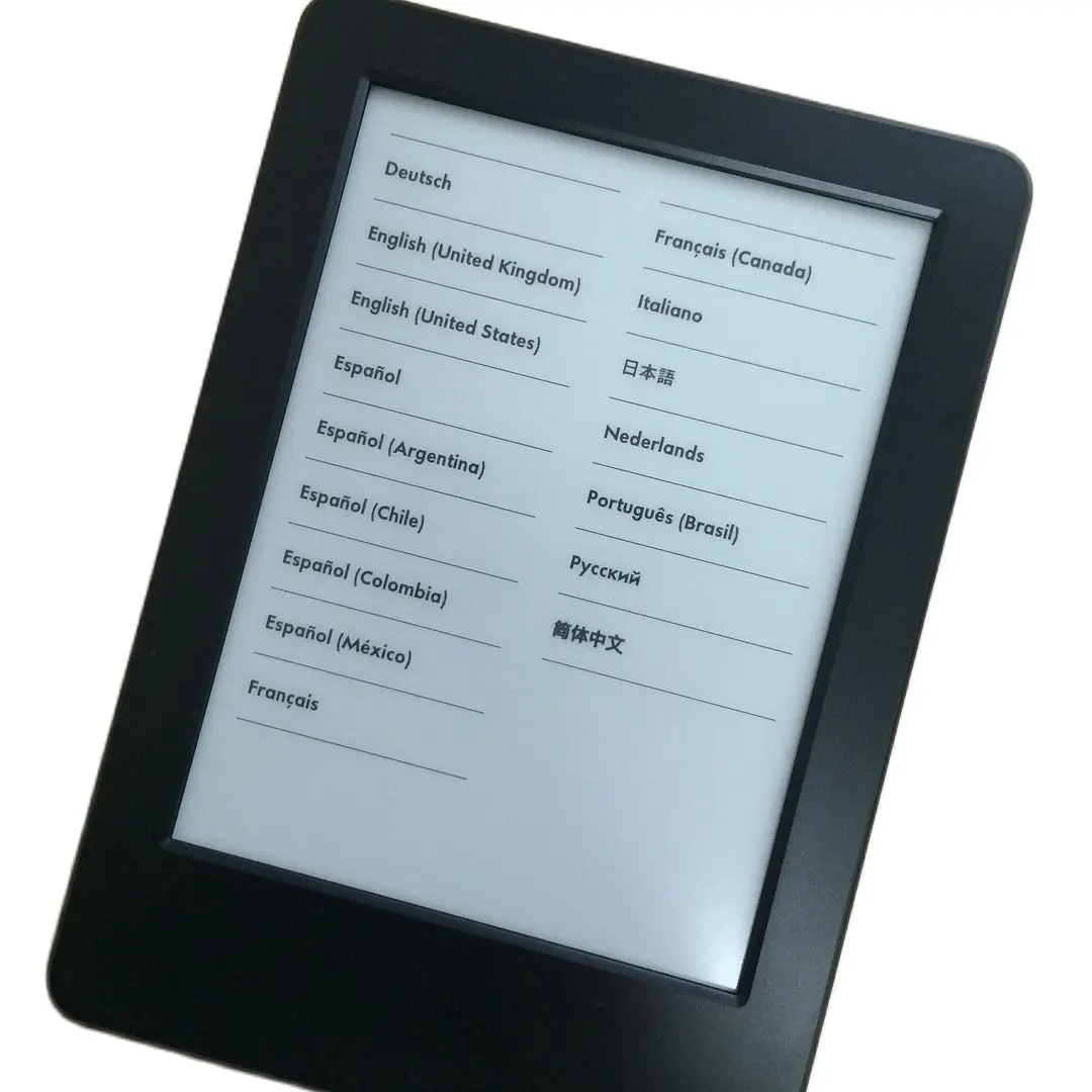 Used Kindle 8th Generation E-book Reader Electronic Ink Screen Eye Protection txt Type Long Battery Life Without Backlight