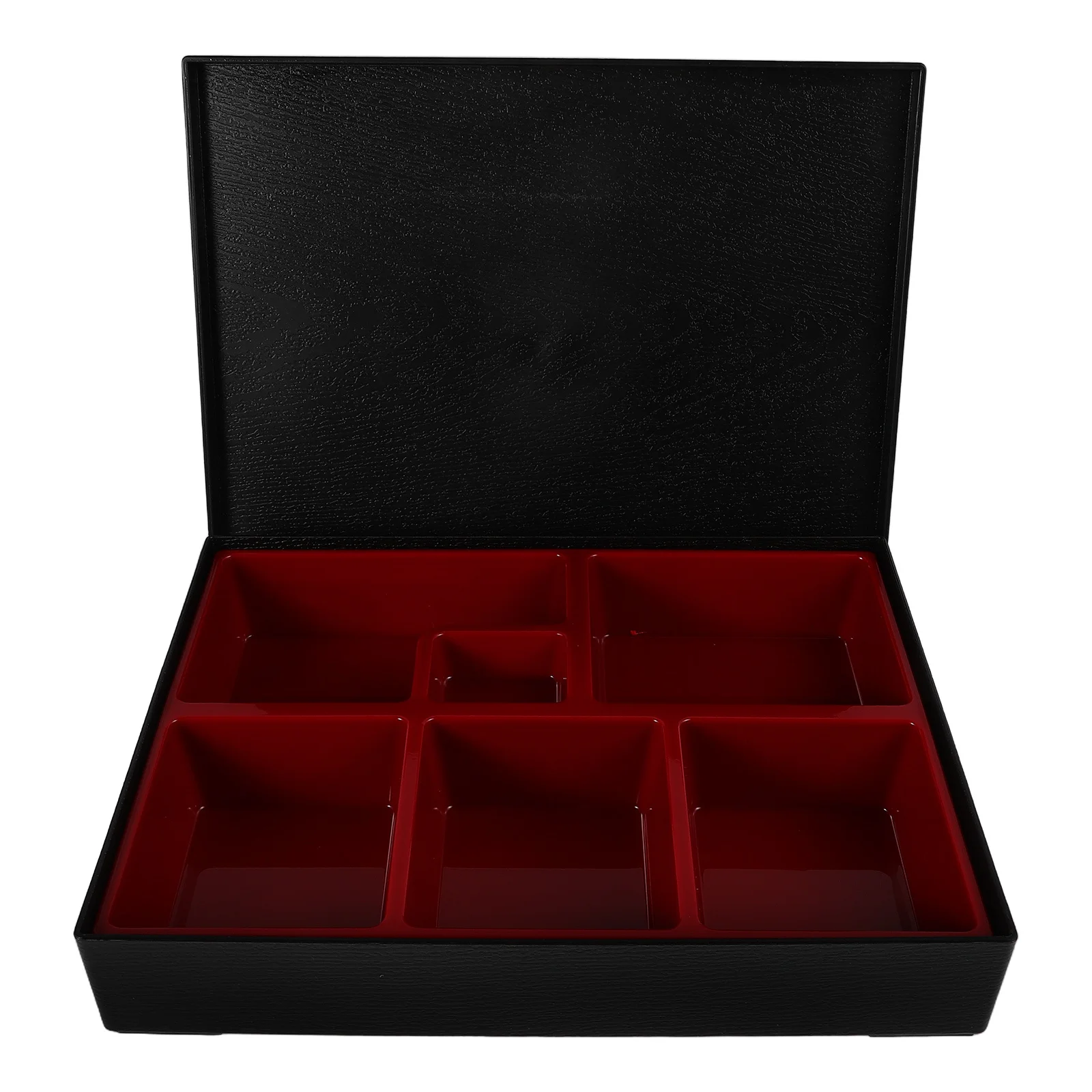 

Six-Compartment Japanese Bento Lunch Box Reusable Lunch Organizer for Adults Men Women Sushi Food Container Lunchbox Men