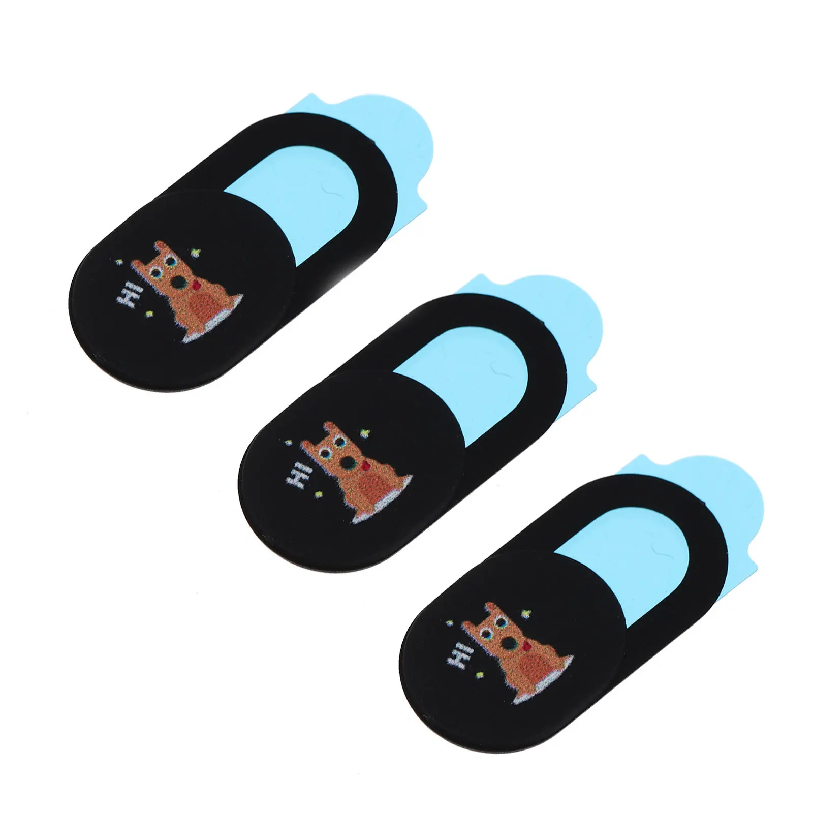 

3Pcs Camera Privacy Cover Durable Anti-Peeping Webcam Protective Sticker Easy Install Phone Laptop Tablet Security Accessory