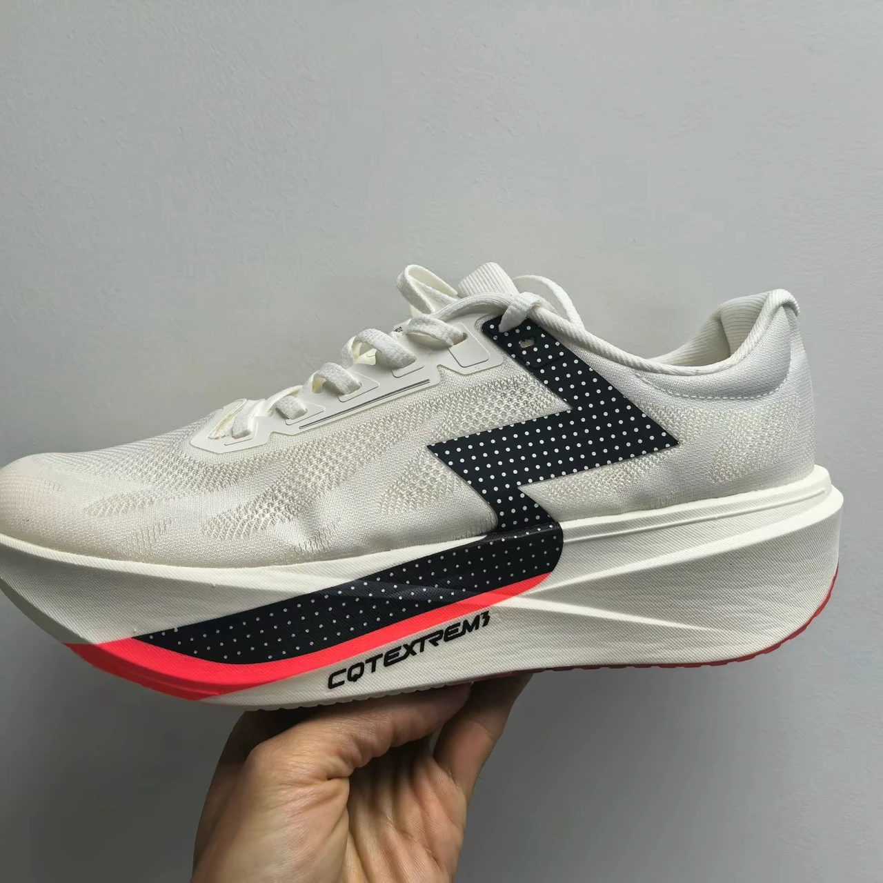 361° MEGA3 pro Running Shoes Men's Breathable Mesh Anti-shock Training Sports Shoes Carbon Fiber Technology Lightweight