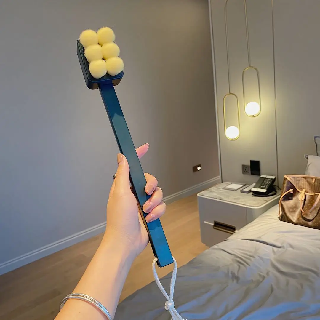 

Detachable Soft Bristle Shower Brush Long Handle Body Back Cleaning Scrubber Dual Purpose Bathing Brush Skin Exfoliating Massage
