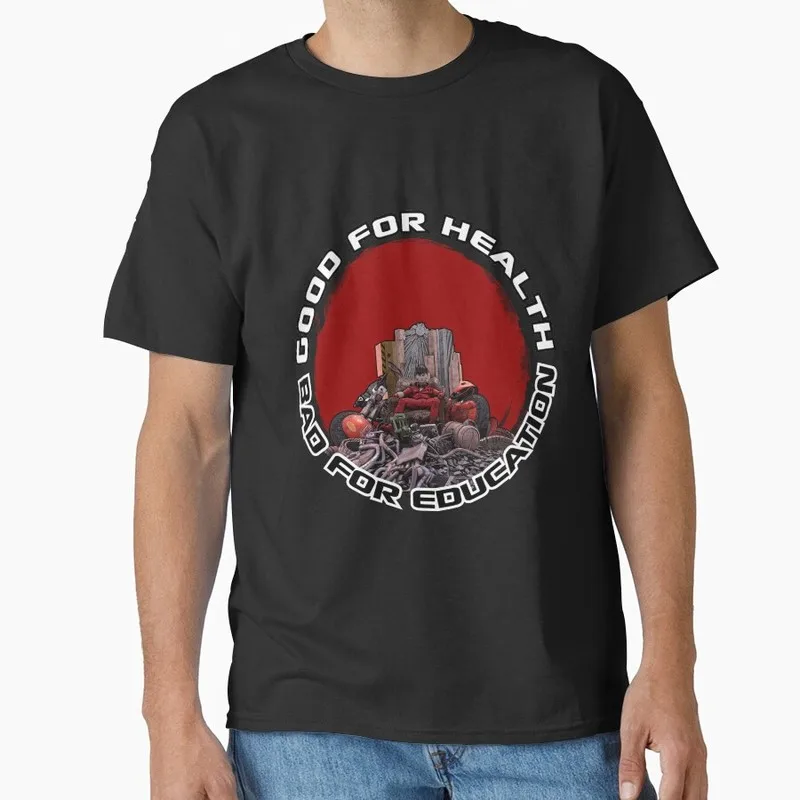 Akira Cyberpunk City Explosion Gift T‑Shirt Katsuhiro Otomo Retro Manga Shotaro Kaneda Neo‑Tokyo Anime Print Short Sleeve Tops