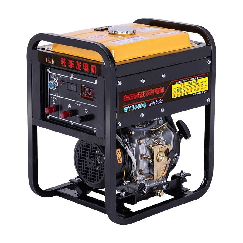 3KW, 24V parking air conditioner gasoline generator self-start and self-stop 24-volt DC frequency conversion diesel engine