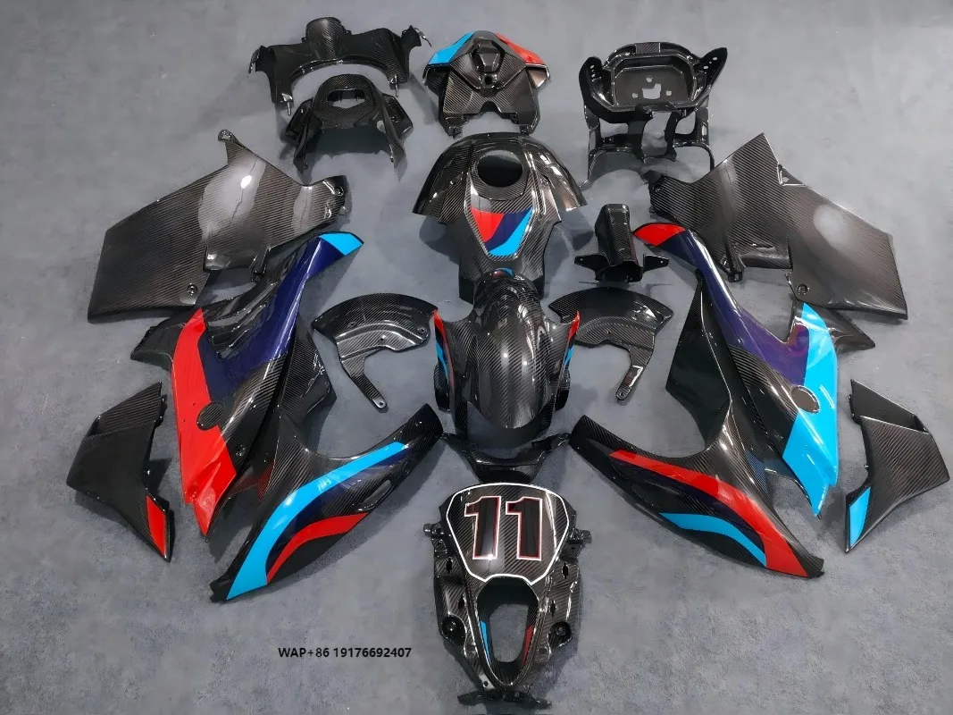 OEM 3K 100% Dry Carbon Fiber Motorcycle Fairing for  M1000RR 2024 Carbon Fiber Street Version Motorcycle Frame & Body Parts