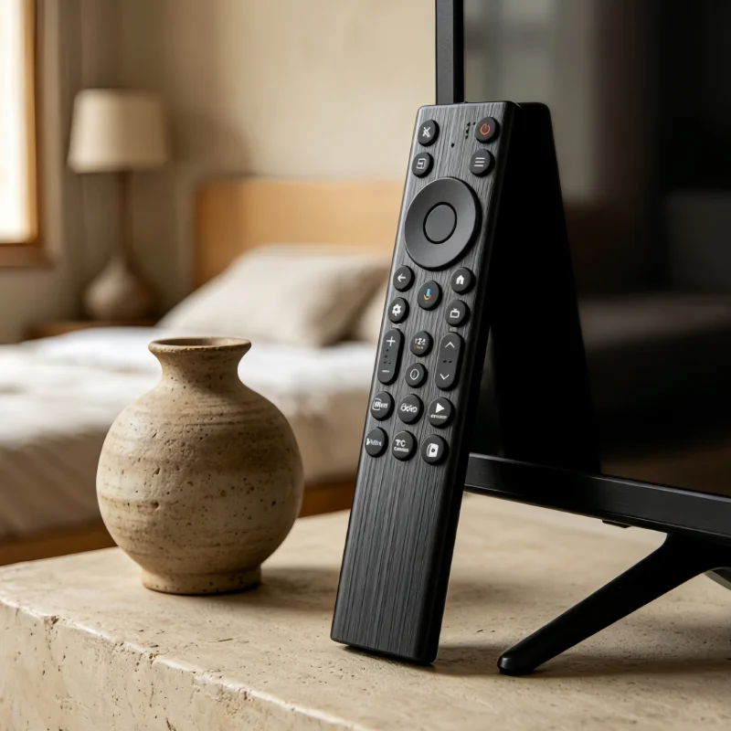 RC813A FMB9 Universal Voice Remote Compatible with TCL TV, Full Function Replacement Controller with Voice Control
