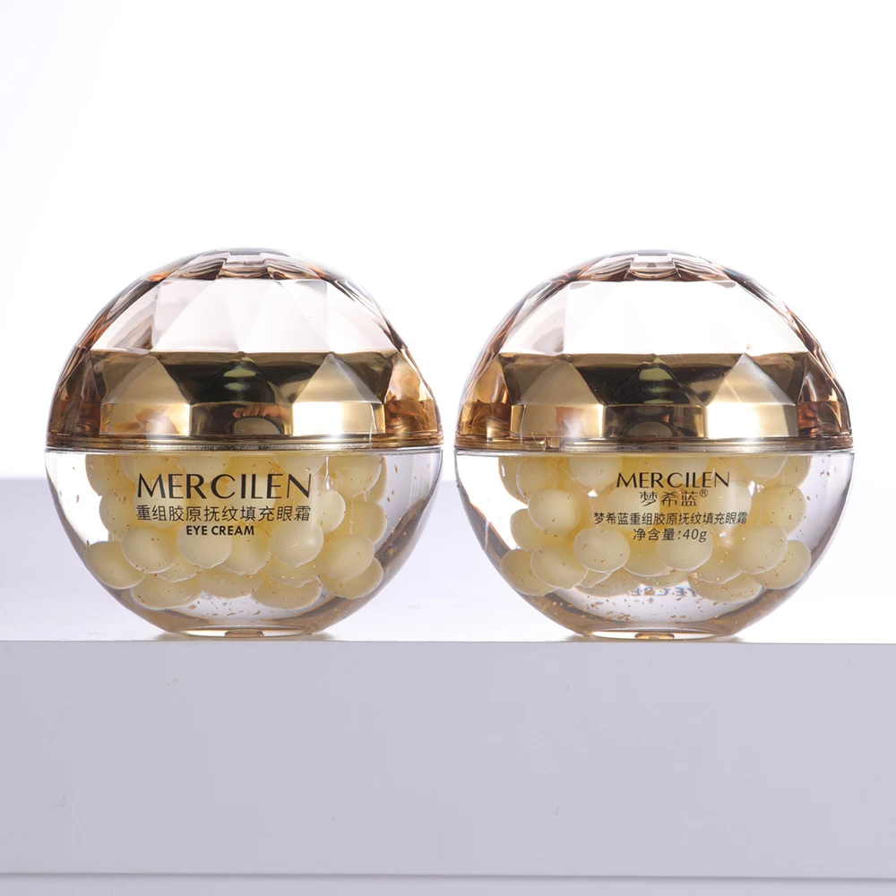 Collagen Moisturizing Filling Eye Cream Remove Eye Bags Reduce Eye Wrinkles Cream Eye Care Anti Dark Circle Under Eyes Cream