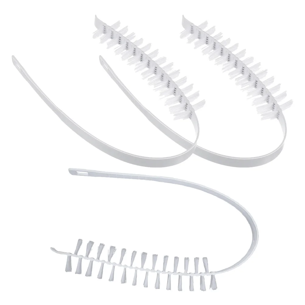 Brosse de nettoyage pour lave-linge et sèche-linge, nettoyeur de tambour, brosse Flexible, outil de lavage roulant, nettoyeur multifonctionnel, 3 pièces