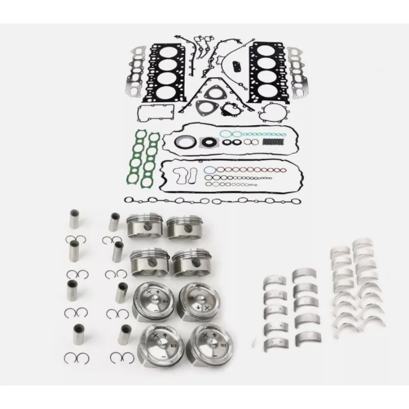 

Overhaul Rebuild Pistons Bearings Seal Kit For Porsche Cayenne Turbo 4.5T Engine