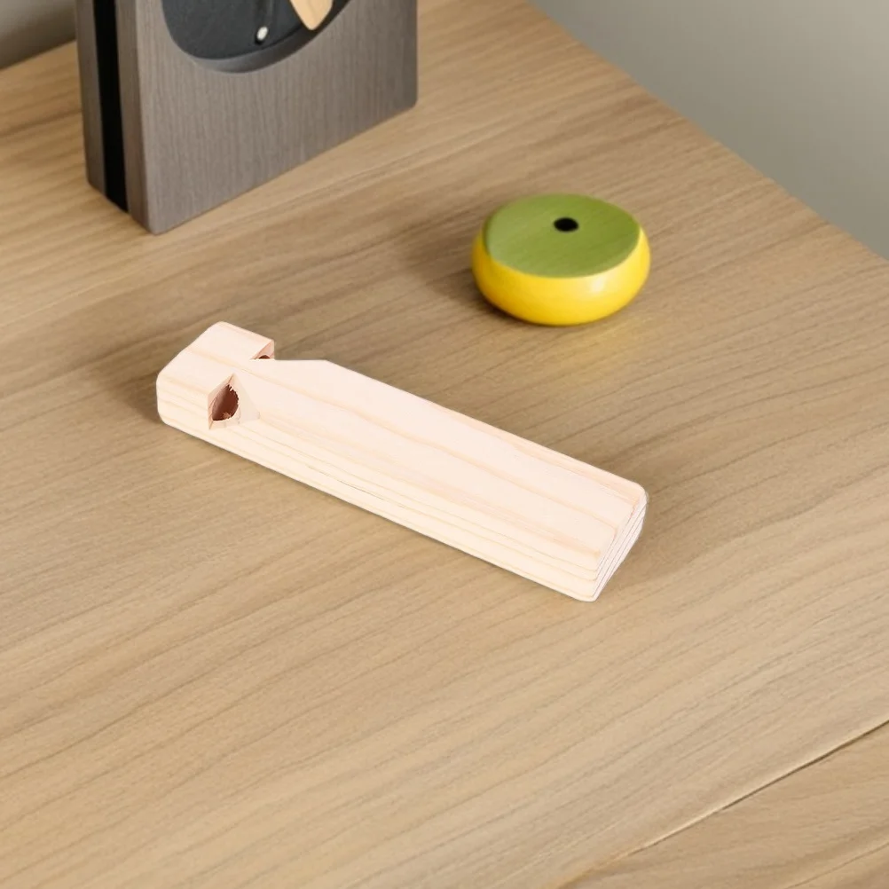 

3pcs Orff : Diy Wooden Train Whistle Instrument Set Educational Toddler Music Learning Tool Party Favors Carnival