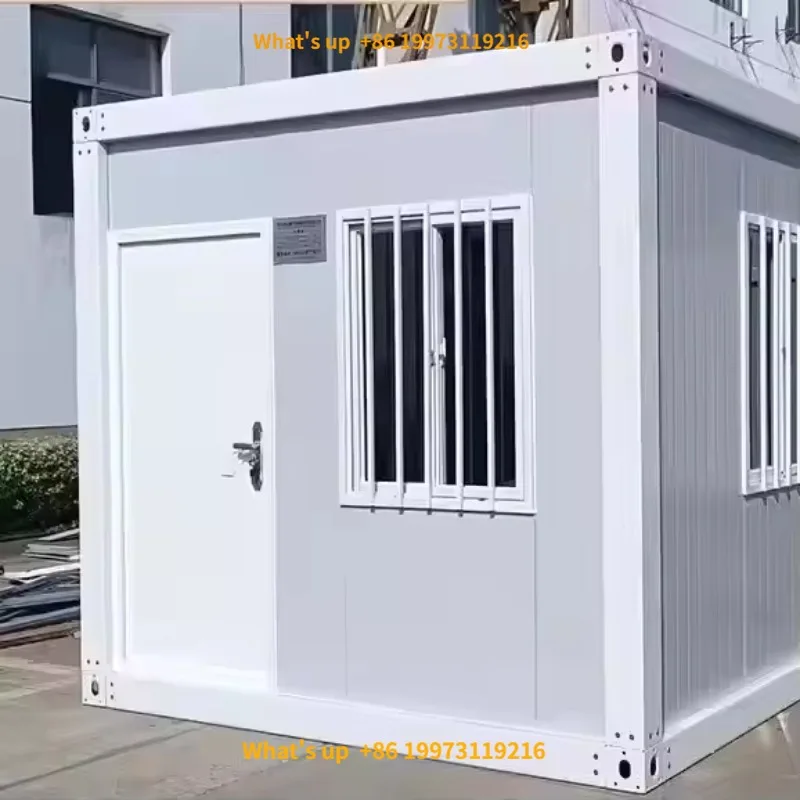 2026 High Quality Eco-Friendly Living Container Sandwich Panel Prefab House Flat Pack Container House
