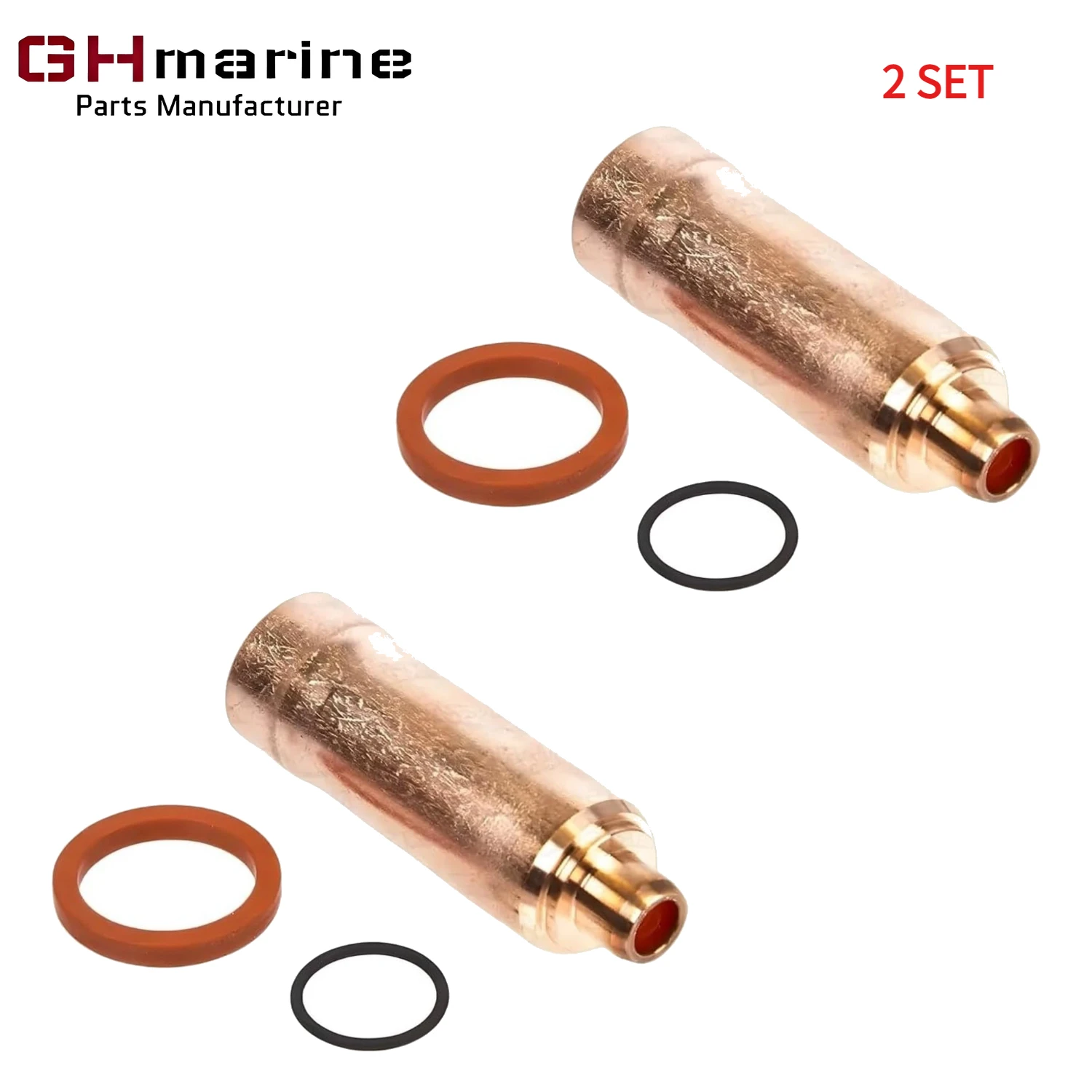 

Boat Injector Sleeve Repair Kit 838609 Fit for Volvo Penta AD41 TAMD31 AD31 KAD32 TAMD41 KAD43 861255 Sealing Ring 838896 838821