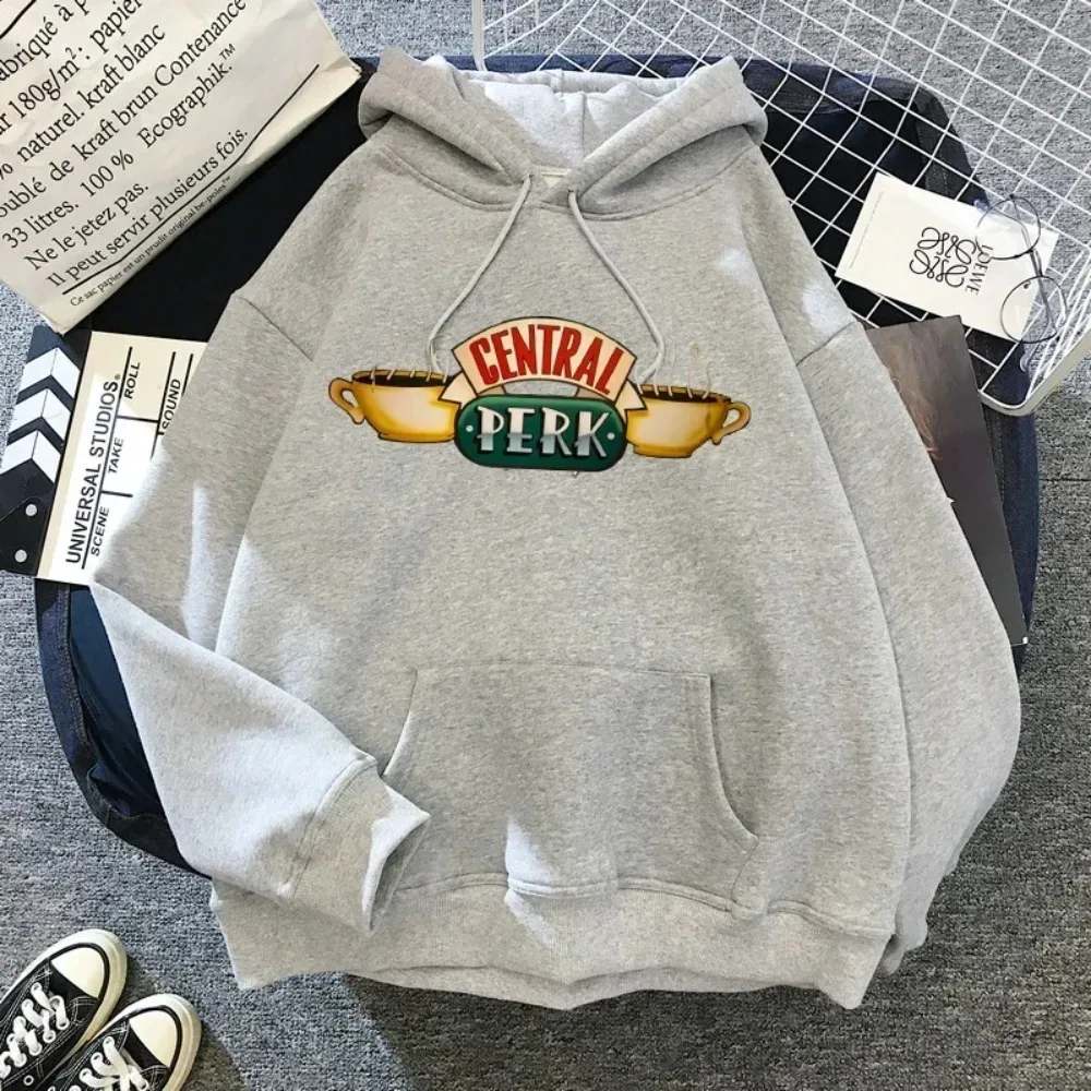 Friends TV-Show Hoodies für Frauen Lustige Friends Hoodies Ullzang Grafik Vintage Mode Lässiger HipHop Pullover Harajuku Unisex – Detail 4