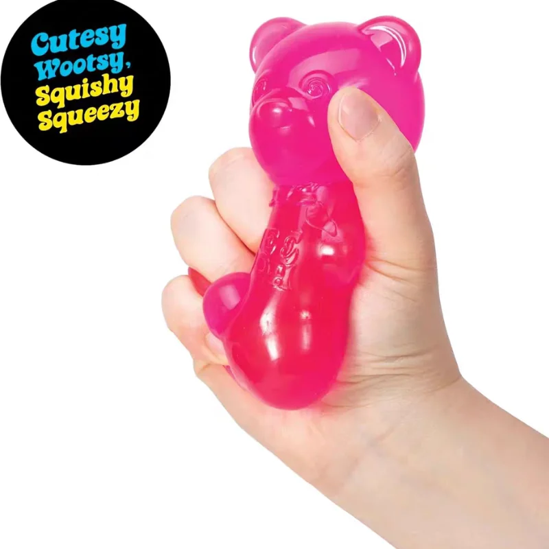 Schylling Nee Doh Quallen- & Süßbärchen-Spielzeug, Weiches Jelly-Squeeze-Stressabbau-Spielzeug, Sensorisches NeeDoh für Kinder & Erwachsene – Detail 8