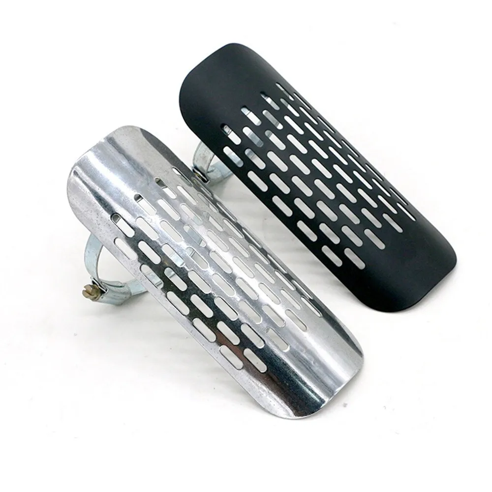 

Motorcycle Exhaust Pipe Protective Heat Shield Cover Guard Anti-scalding Cover Universal New