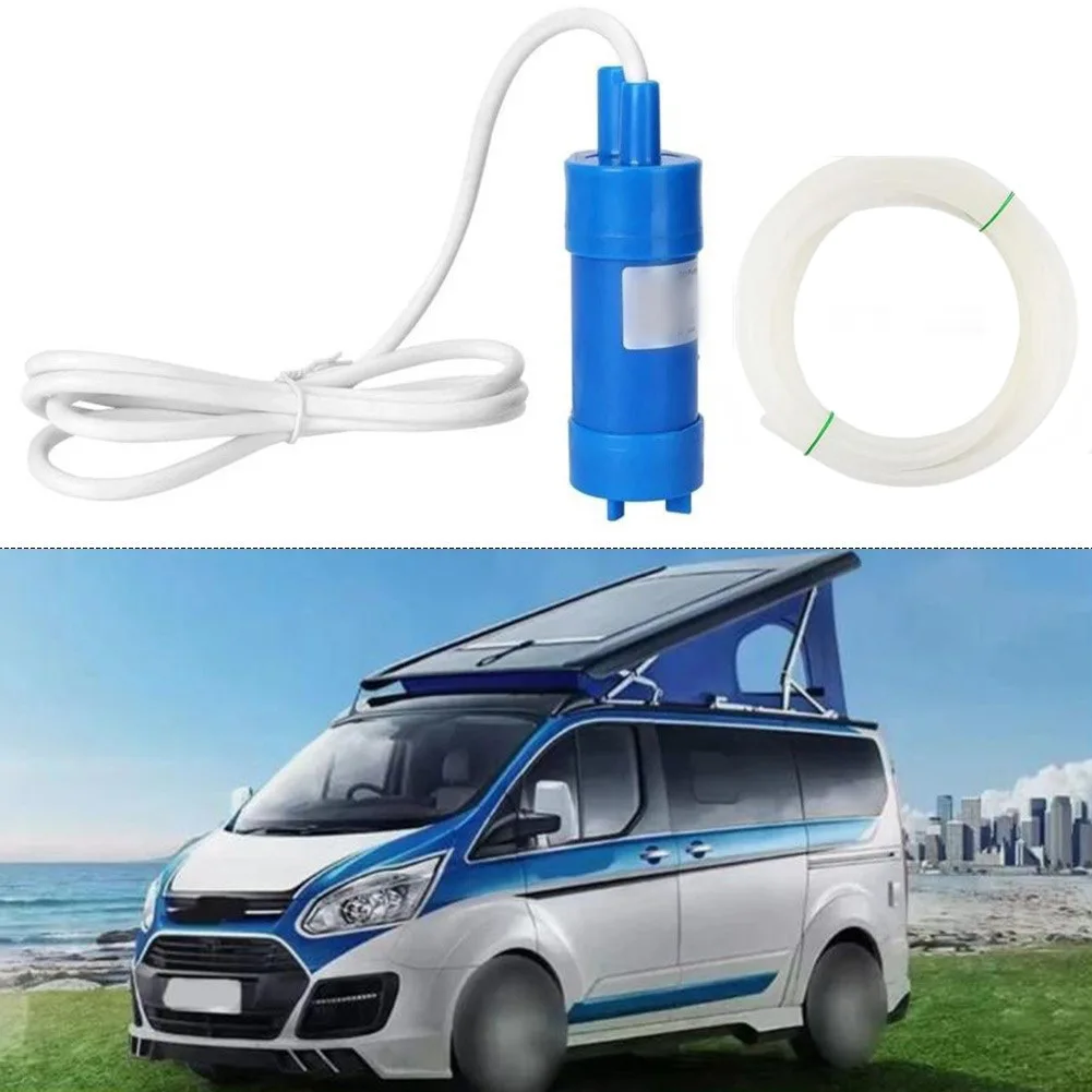 12V RV Toilet Pump for Motorhome Use Fits For Thetford C200 C400 5 Meter Water Pipe ABS Body 860 Liters Per Hour