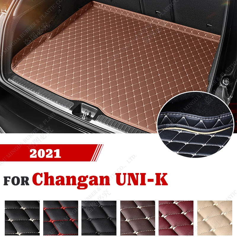 

Коврик в багажник автомобиля для Changan UNI-K 2021, водонепроницаемые защитные коврики на заказ, аксессуары, автомобильные накладки