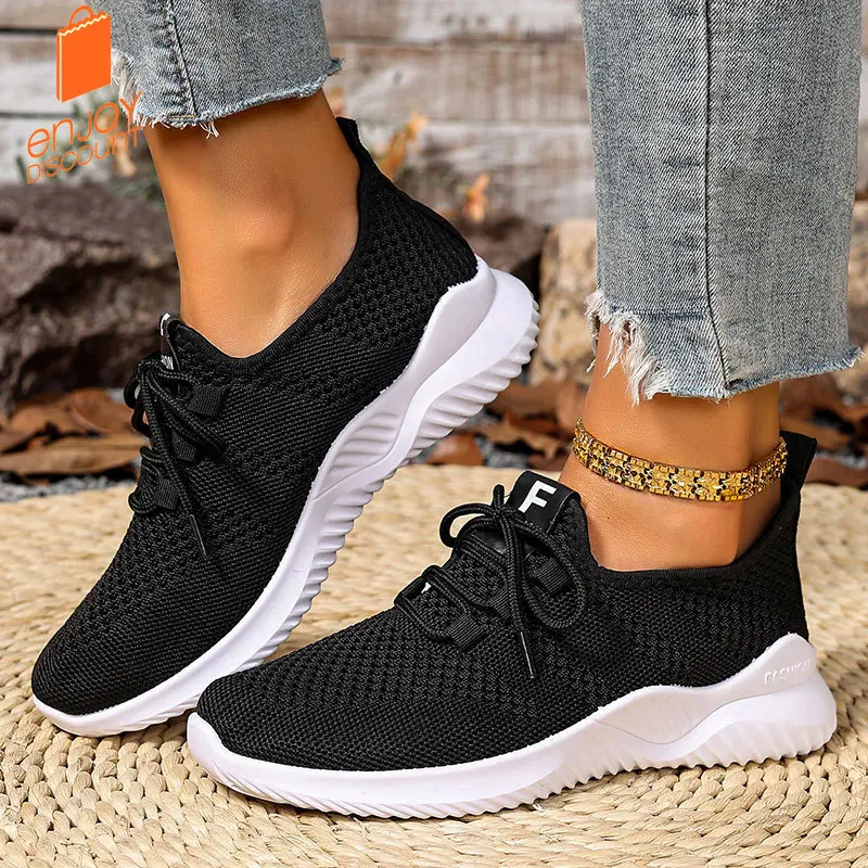 Spring/summer 2026 trendy hollow-out white sneakers for women - versatile lightweight mesh outdoor casual shoes - wholesale wo