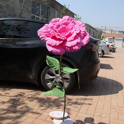 50cm New Style Simulated Peony Foam Bouquet Modern Home Decoration Wedding Scene Layout Photography Backdrop Fake Plants
