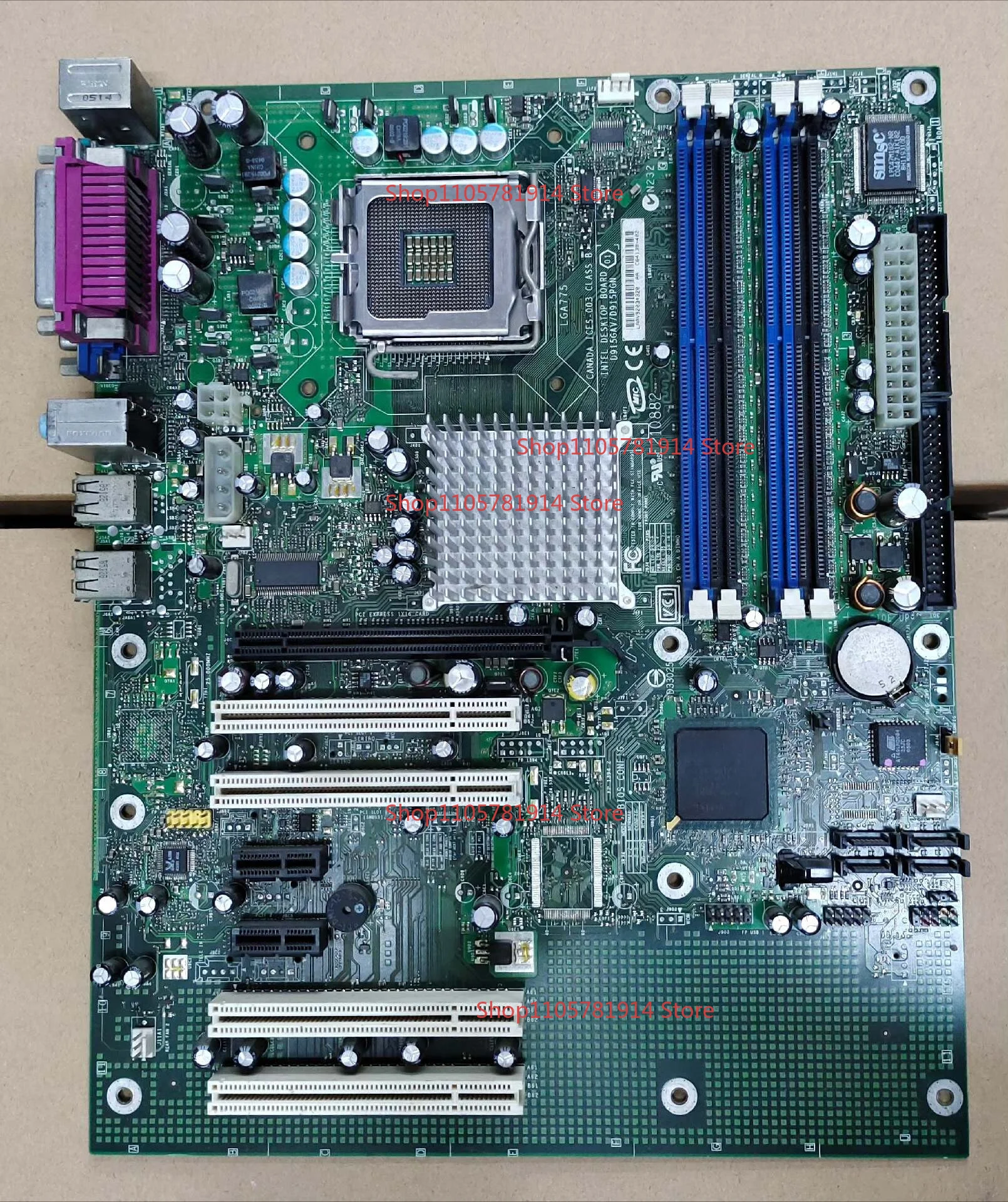 For Intel Main Board D915GAV D915PGN No Network Interface Card Support DDR Memory/generation Memory