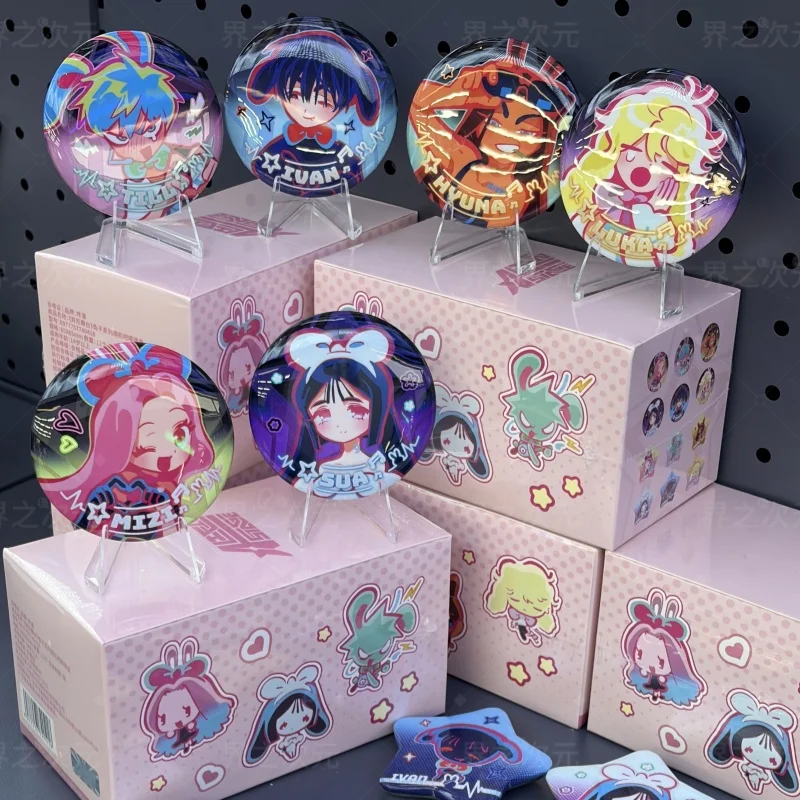 

New Arrival Official Anime Merchandise Alien Stage Rabbit Series Star Sticker Pin IvanTill Gift Anime Accessories Birthday Gift