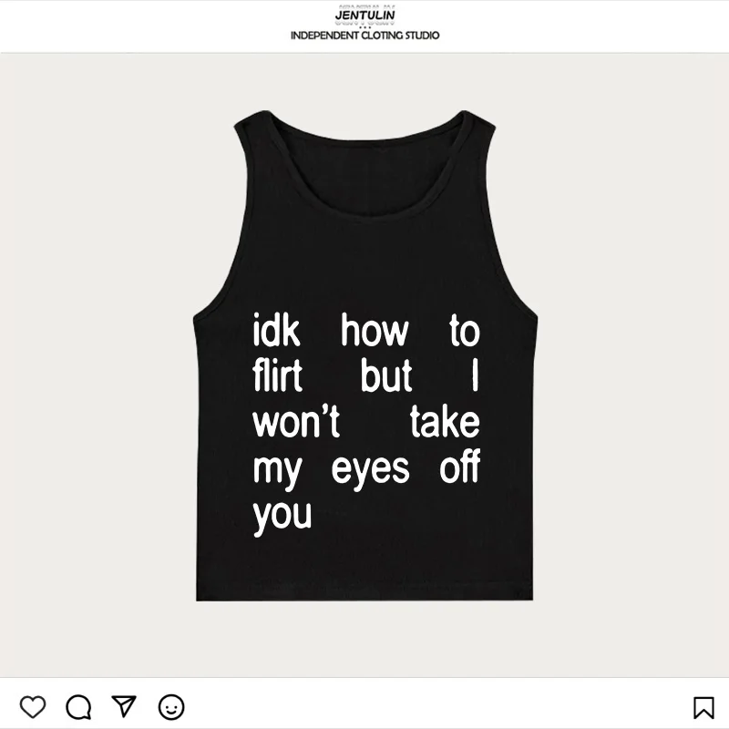 Y2k Vintage Punk Gothic Camisole Top Grunge Damen Korsett Emo Mädchen Tank Tops Ästhetische Grafiken Druck Kleidung Crop Top Baby T-Shirt