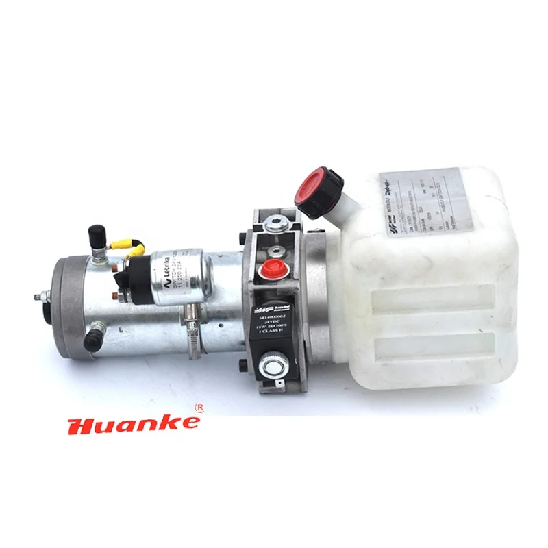 0.8KW 24V Original Italy Imported Brevin Huid Power DC Gear Lifting Motor Assembly for Xilin CBD20 Electric Pallet Trucks