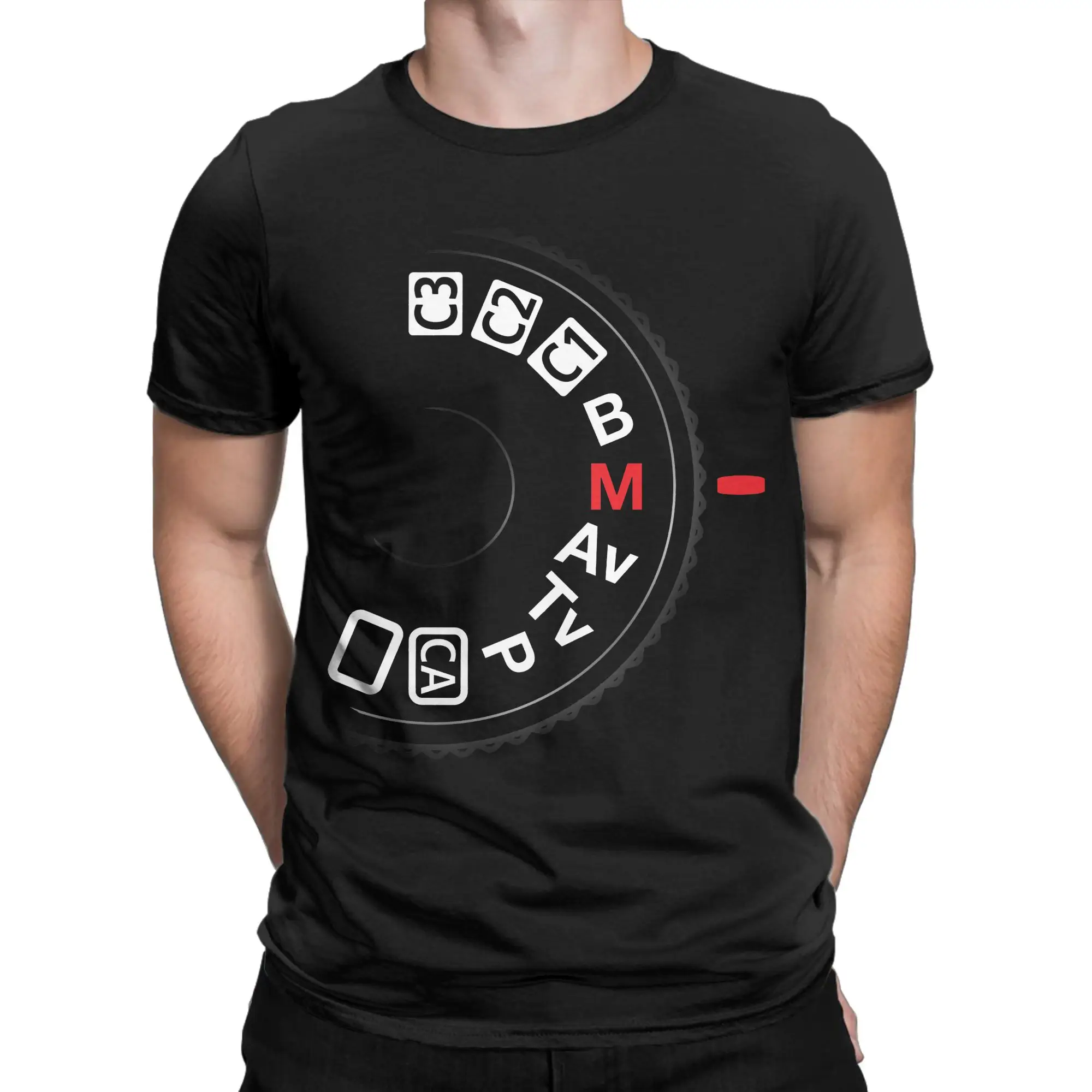 Men Women Photographer Shoot M T Shirt  Cotton Clothes Novelty Short Sleeve Crew Neck Tees Original T-Shirts