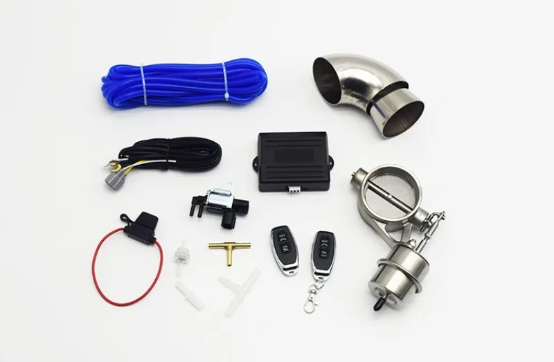 Car modification remote control variable pneumatic exhaust valve with memory generation ordinary vacuum valve exhaust pipe