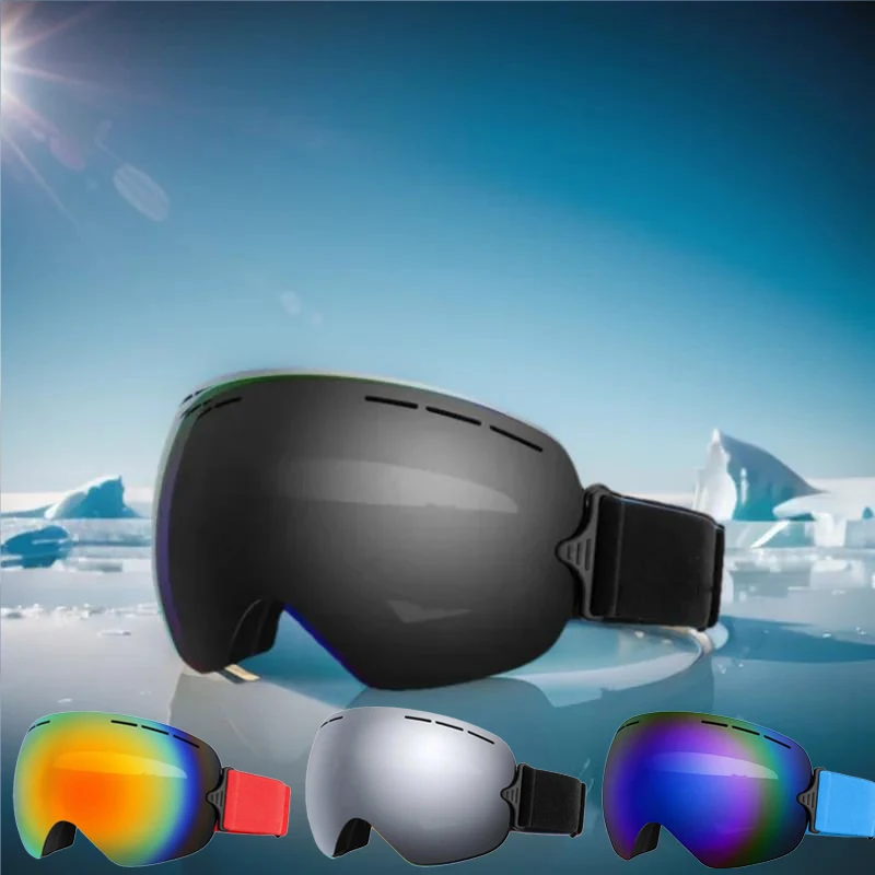 

Высококачественные лыжные очки унисекс, зимнее снаряжение, защита глаз, велосипедные очки, подходящие для альпийских лыж, снегохода, приключений на открытом воздухе